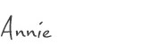 Annie Rosenberg signature